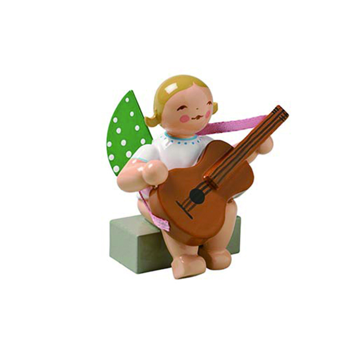 木製人形　天使のオーケストラ ギター
