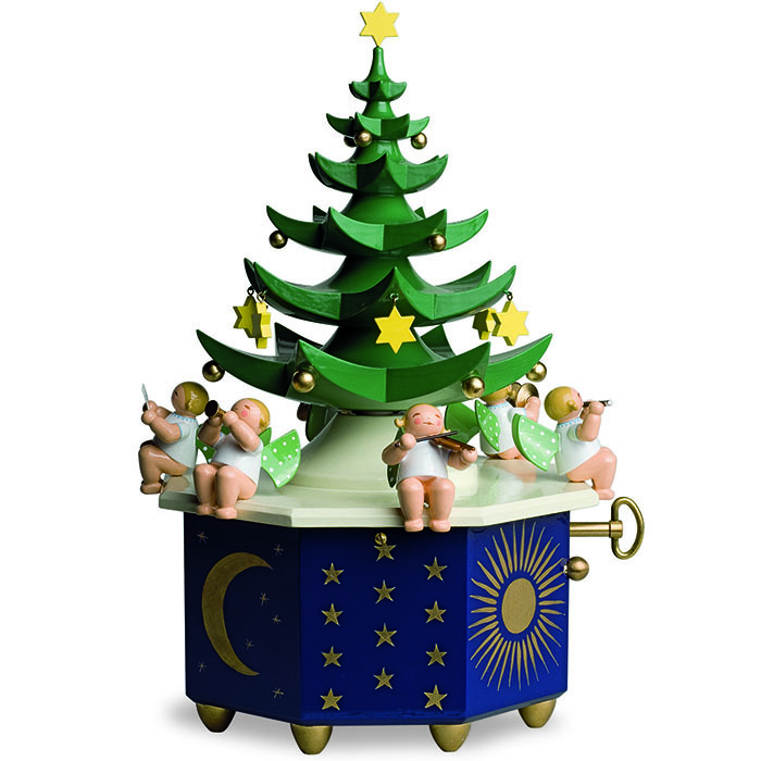 木製オルゴール 天使とクリスマスツリー - Wendt  Kühn(ヴェント＆キューン)公式オンラインショップ